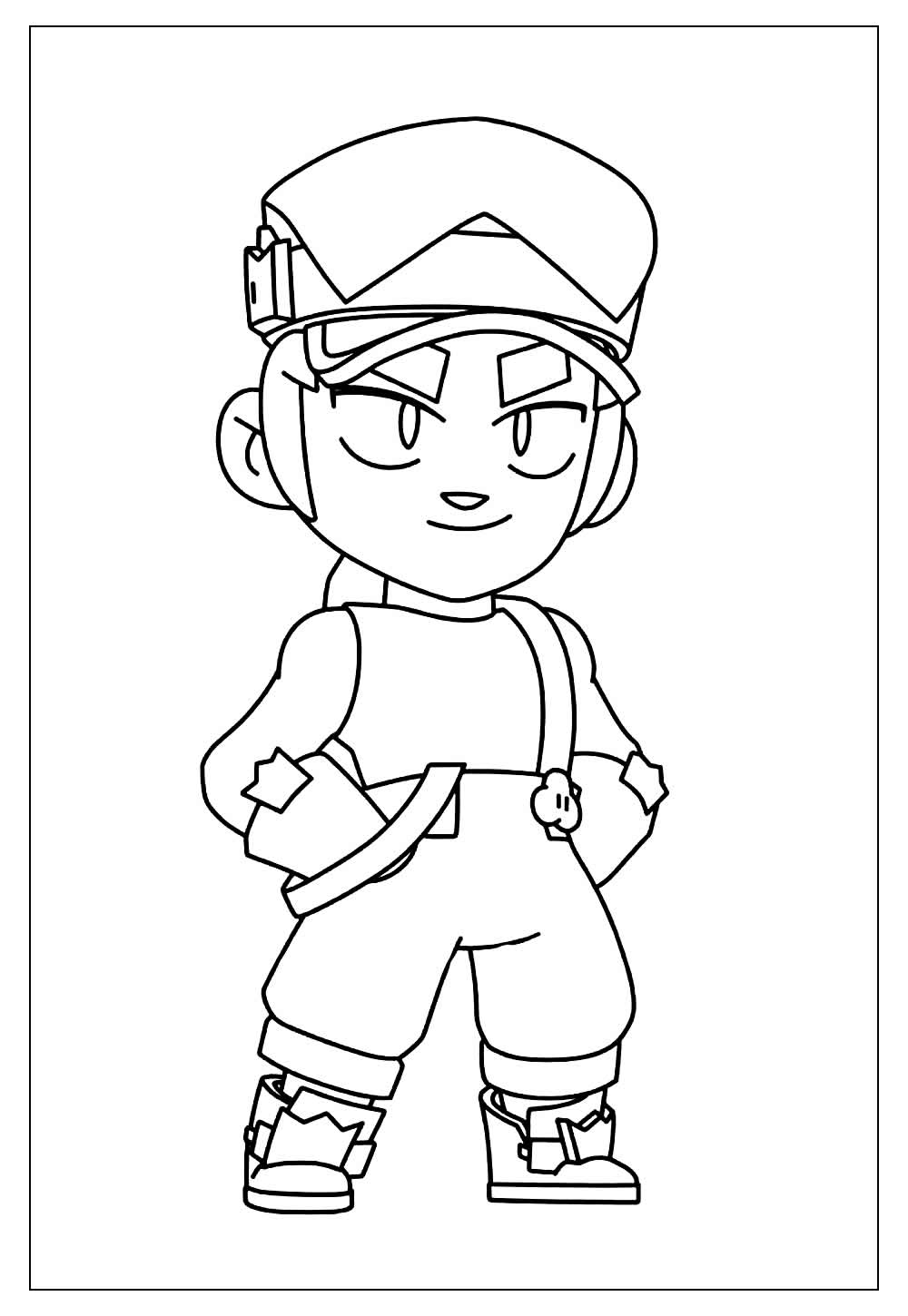 Desenhos De Brawl Stars Para Colorir E Pintar Tudo Para Colorir 0690