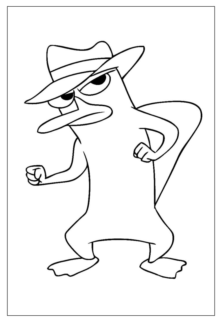 Desenhos de Phineas e Ferb para Colorir e Pintar