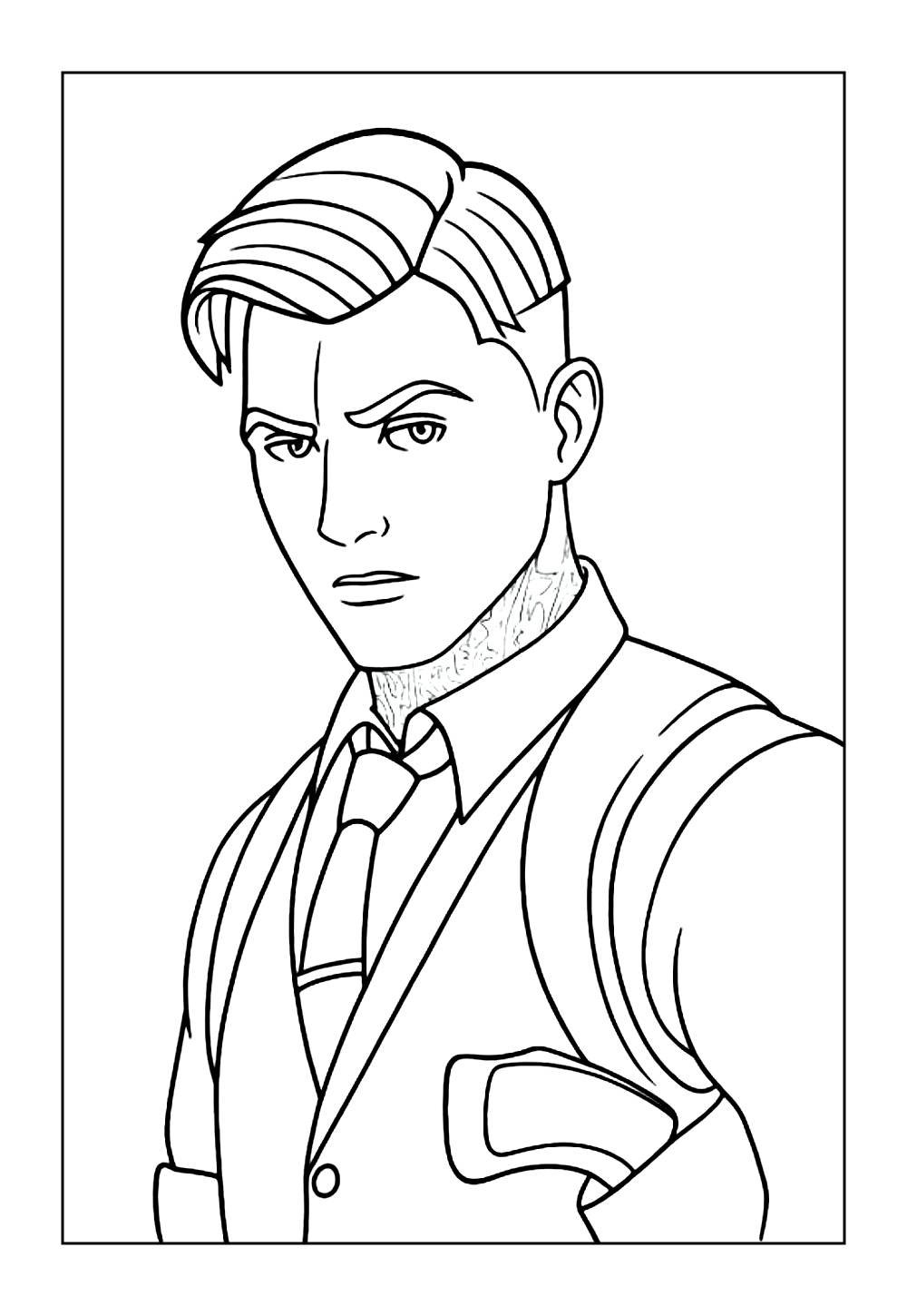 Desenho de Fortnite