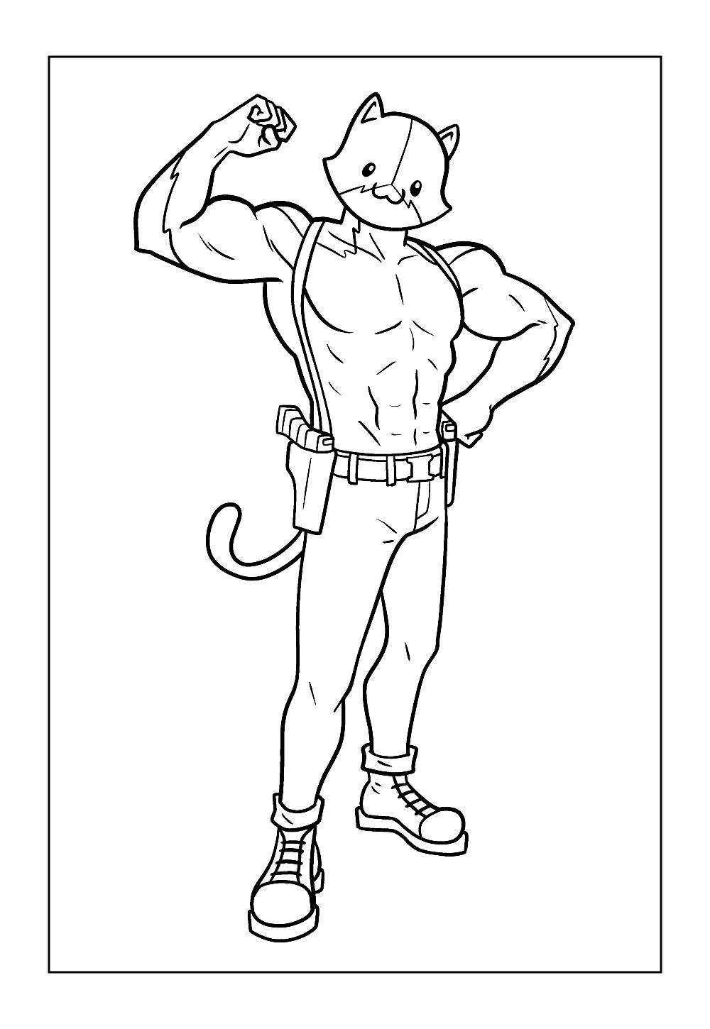 Desenhos de Fortnite para pintar