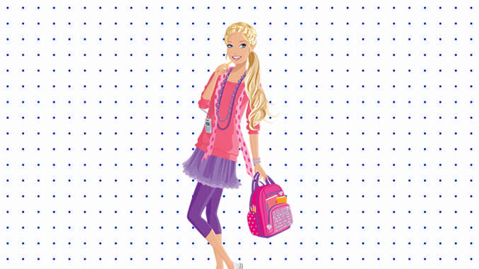 Desenhos da Barbie para Colorir