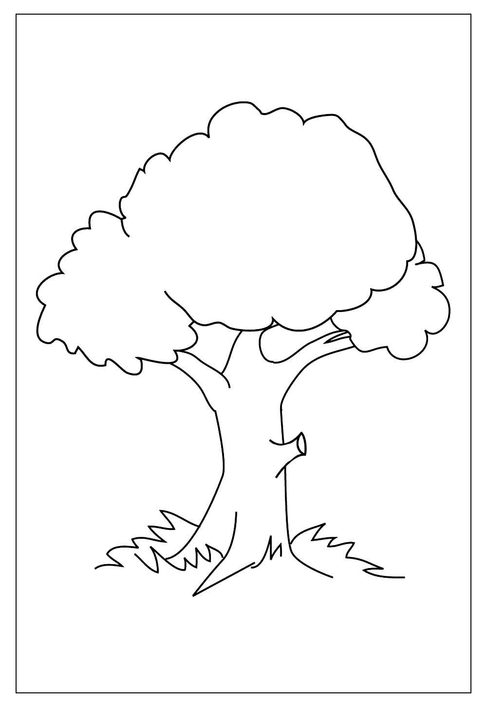 Desenhos De Árvore Para Colorir E Pintar Tudo Para Colorir 5351