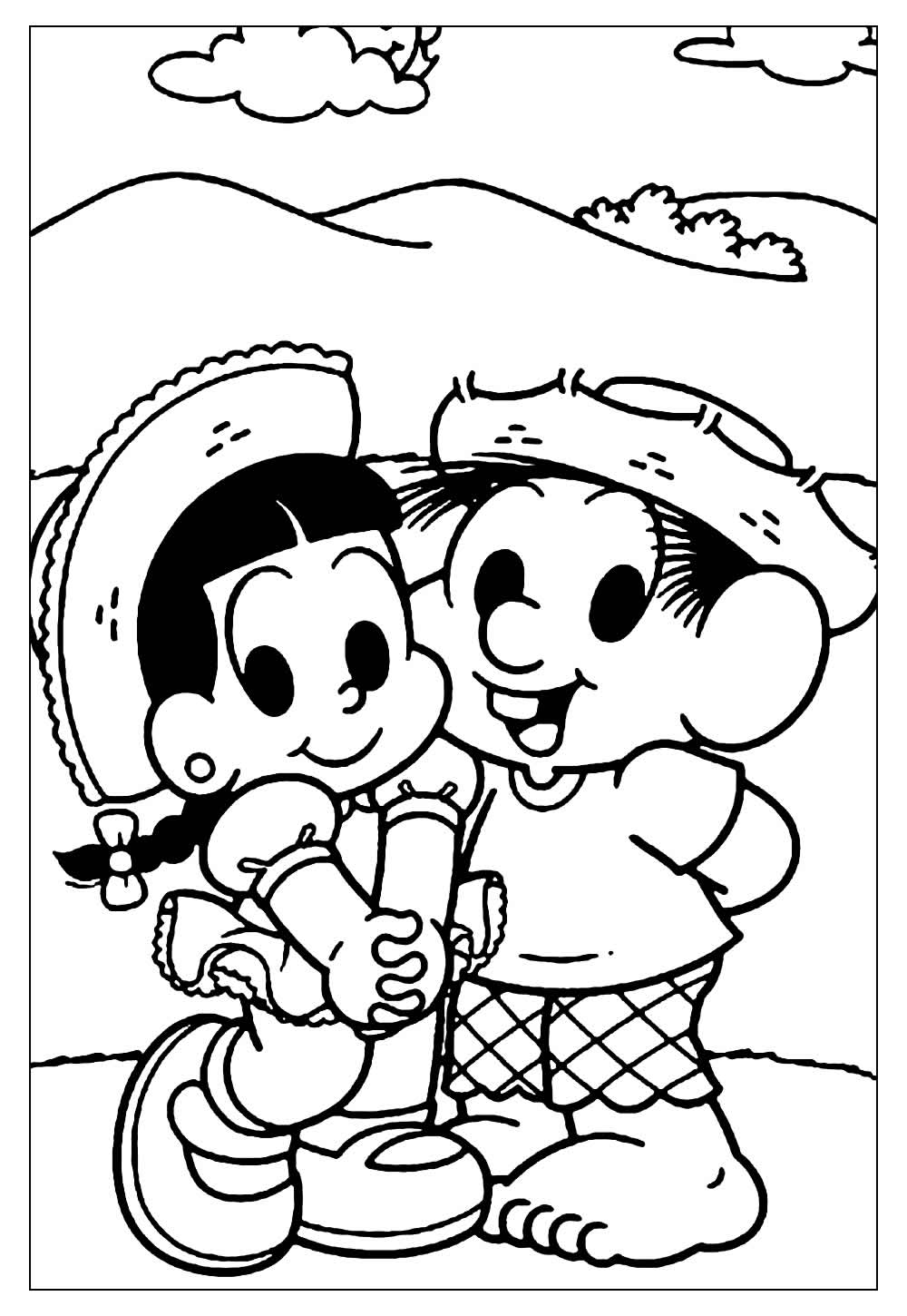 Desenhos Do Chico Bento Para Colorir Tudo Para Colorir