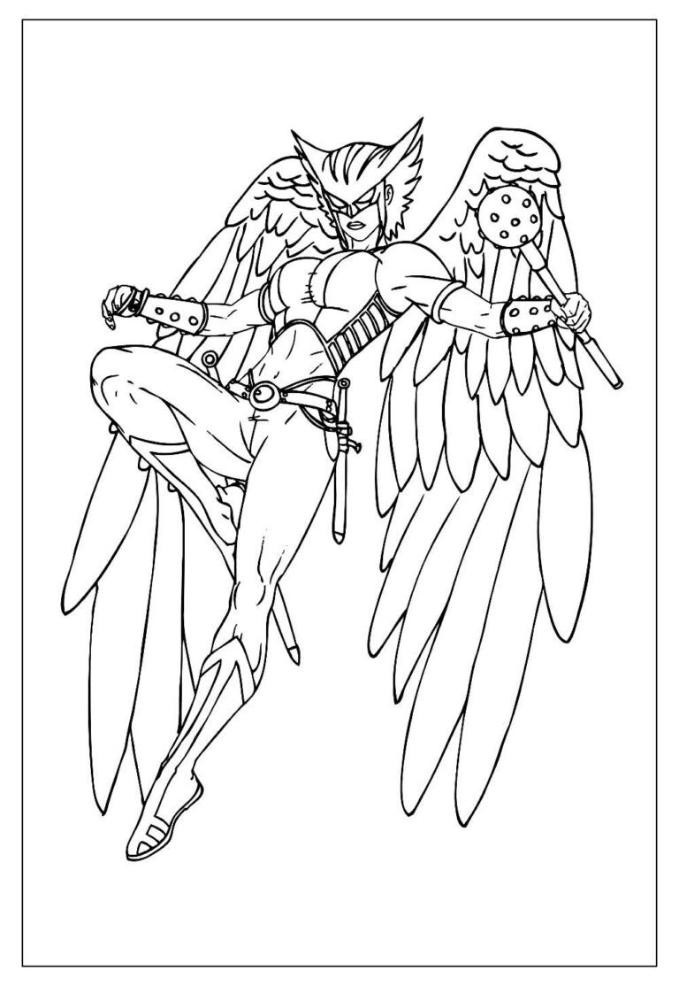 Desenhos da Liga da Justiça para Colorir e Imprimir