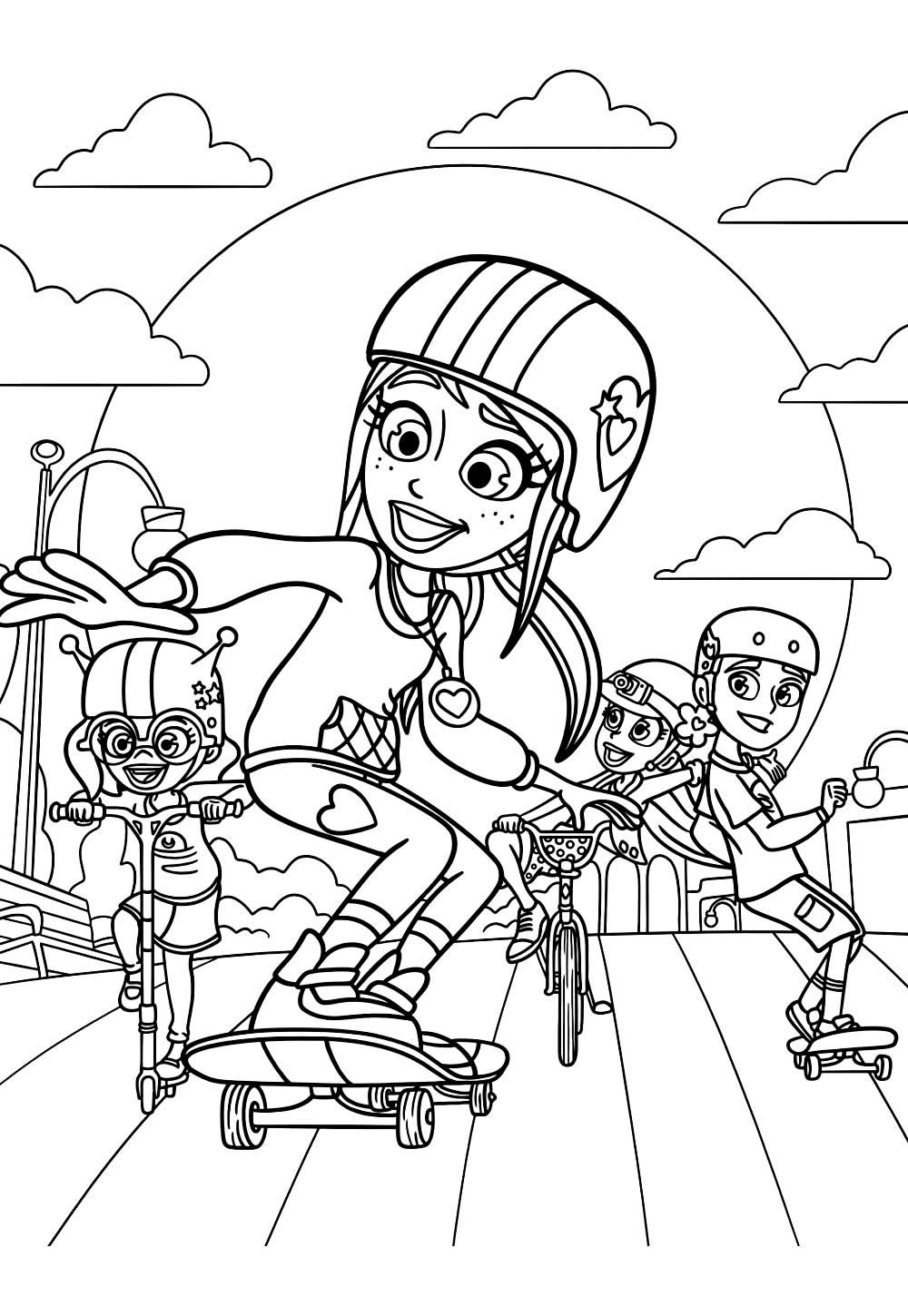 Desenho da Polly Pocket