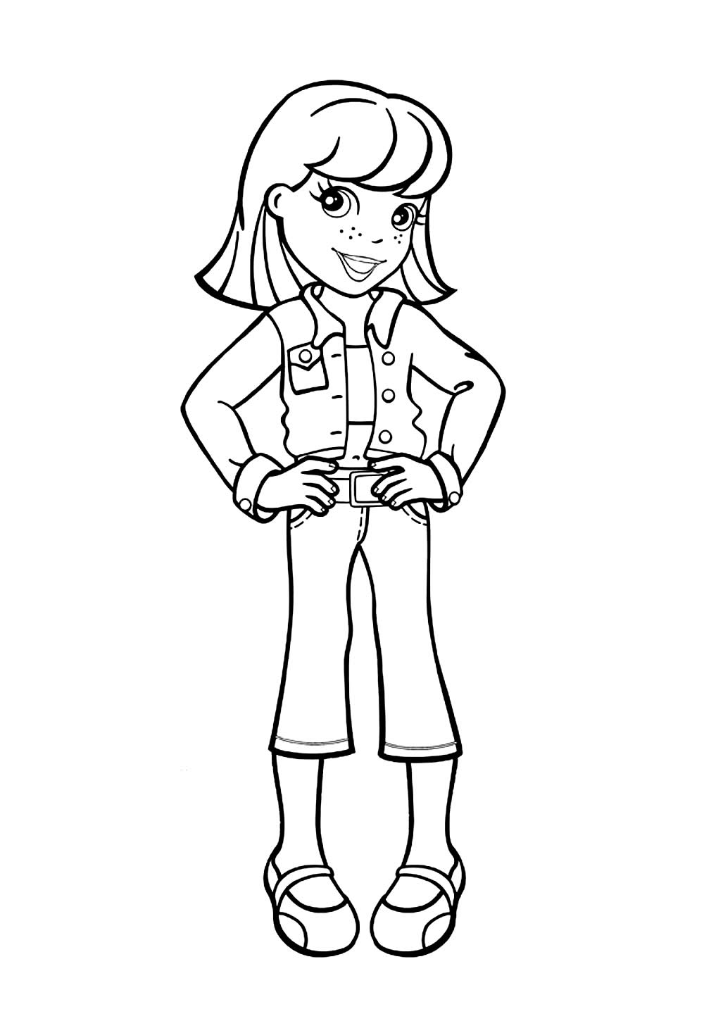 Desenho da Polly Pocket