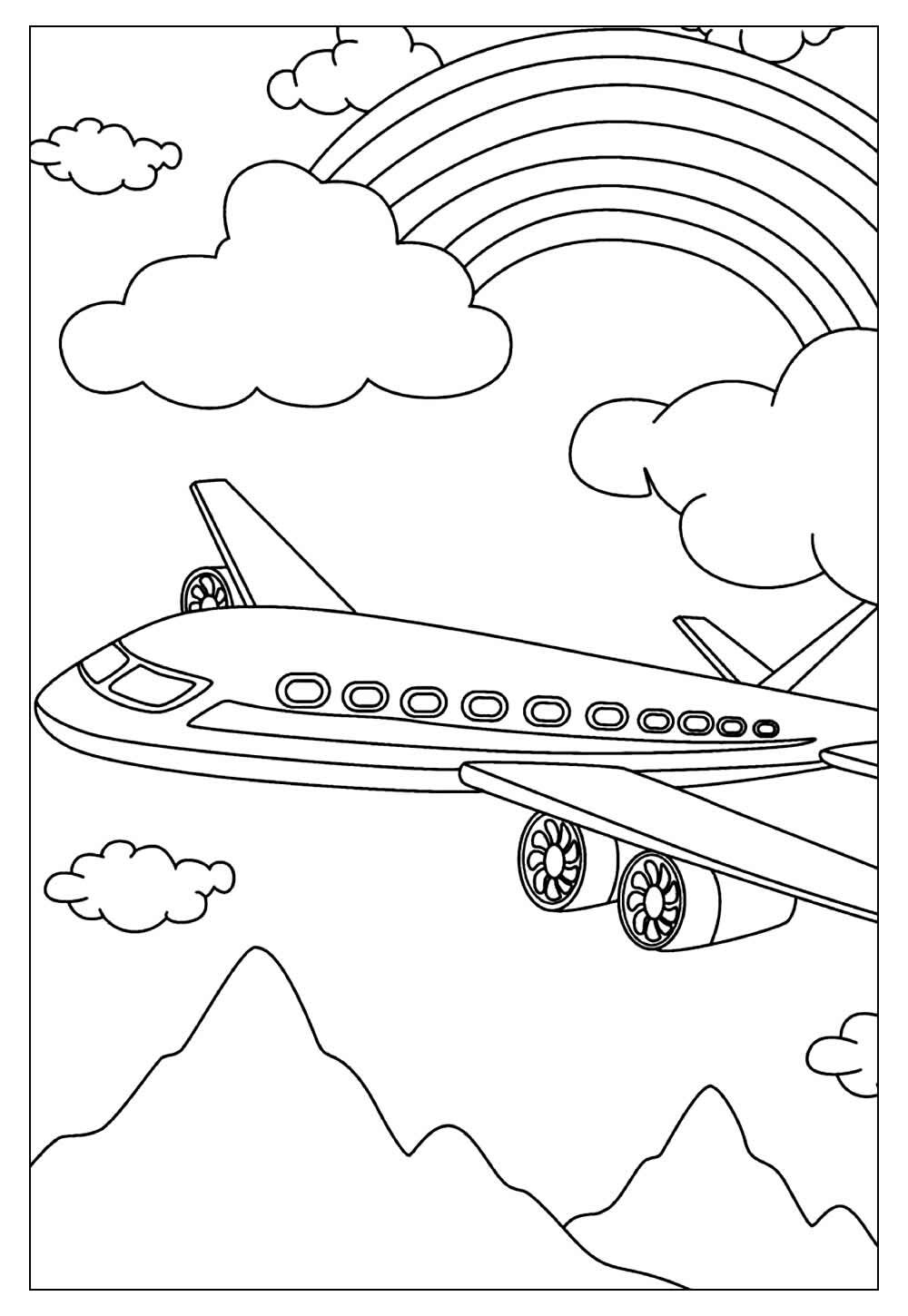 Desenho de Avião