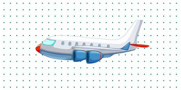 Desenhos de Avião para Pintar