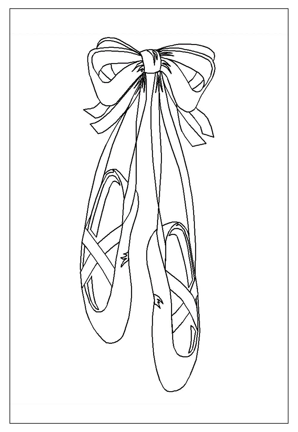 Desenhos de Bailarina para Colorir e Pintar - Tudo Para Colorir