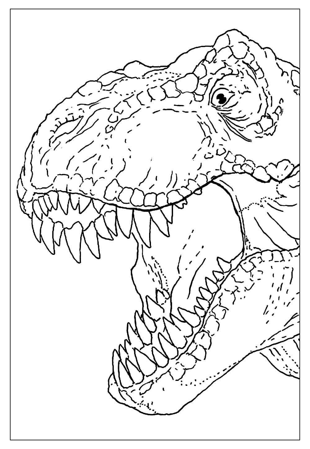 Desenhos De Tiranossauro Rex Para Colorir Tudo Para Colorir desenhos-de-tiranossauro-rex-para-colorir-tudo-para-colorir