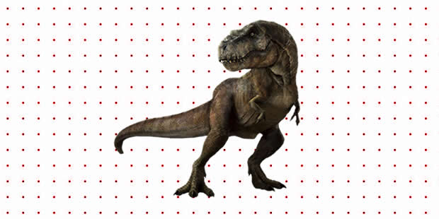 Desenhos de Tiranossauro Rex para Pintar
