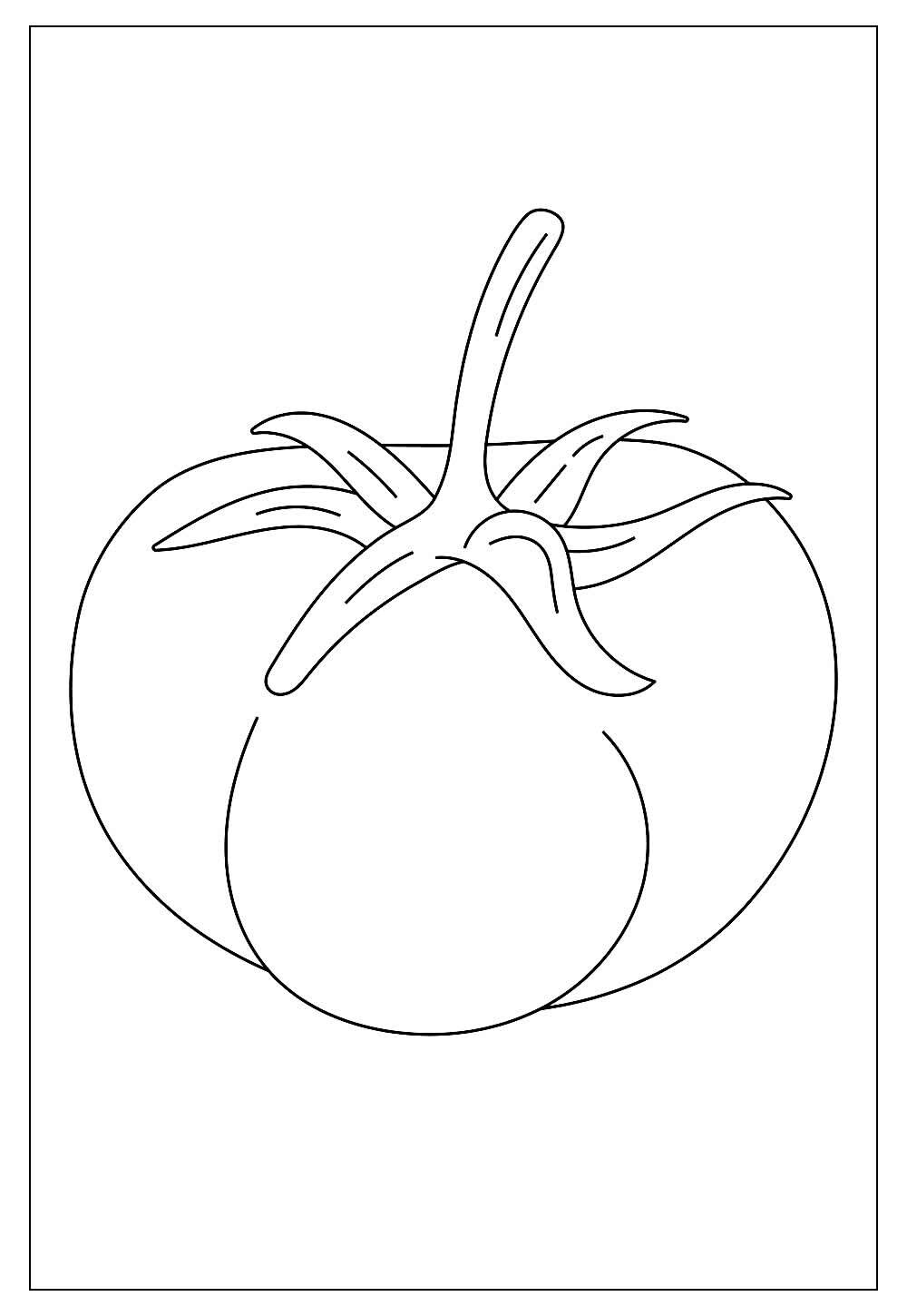 Desenho de Tomate