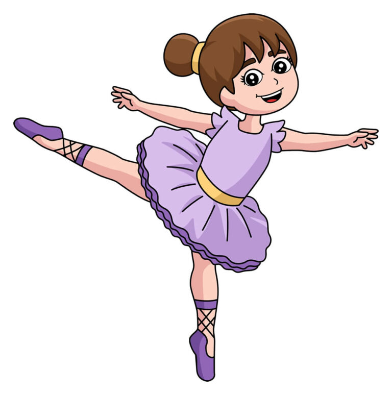 Desenhos de Bailarina para Colorir e Pintar - Tudo Para Colorir