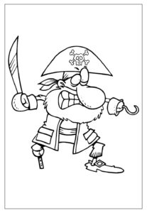 Desenhos De Pirata Para Colorir E Pintar Tudo Para Colorir