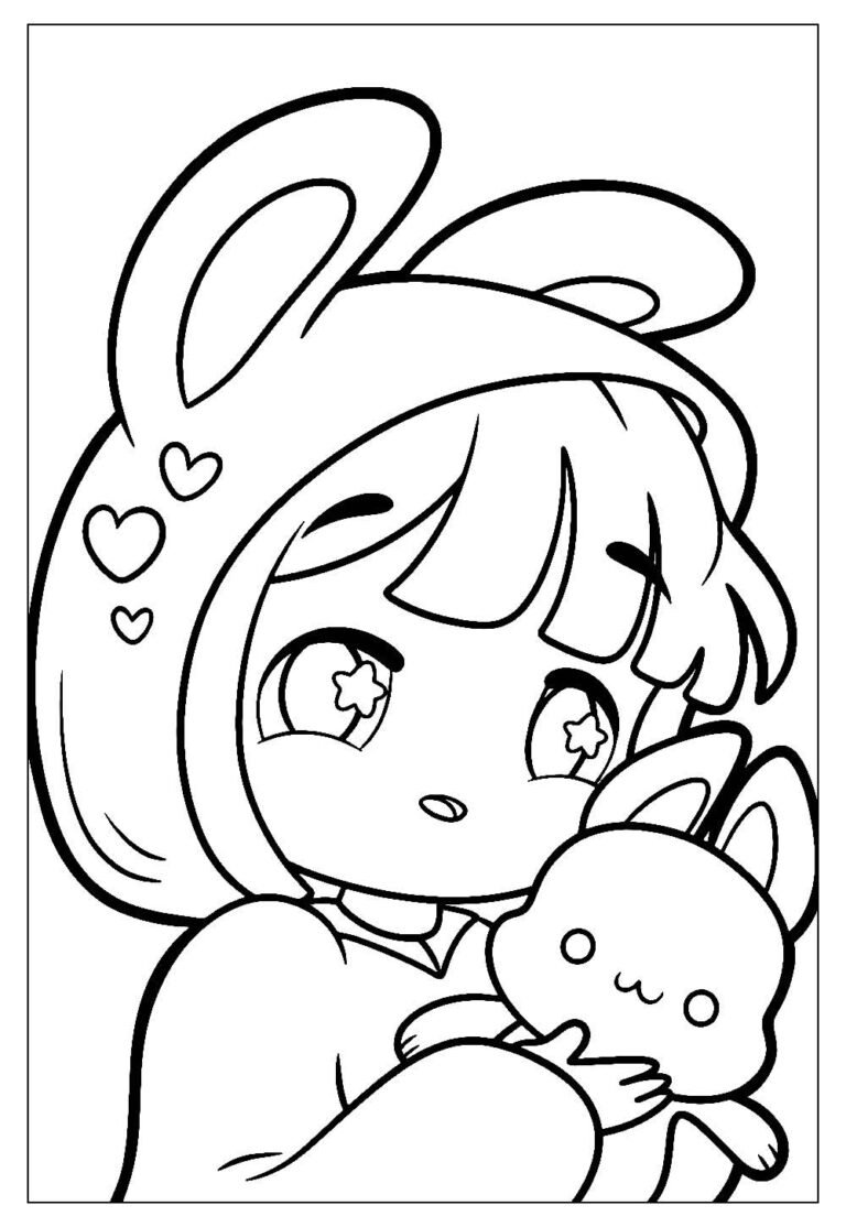 Desenhos Kawaii para Colorir e Imprimir - Tudo Para Colorir