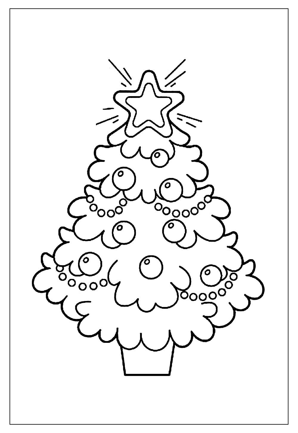 Desenhos de Natal para Pintar e Colorir - Tudo Para Colorir