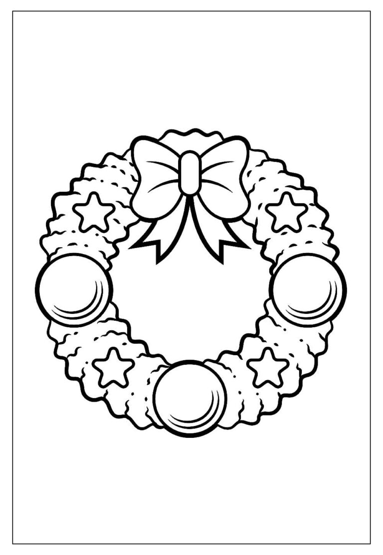 Desenhos de Natal para Pintar e Colorir - Tudo Para Colorir