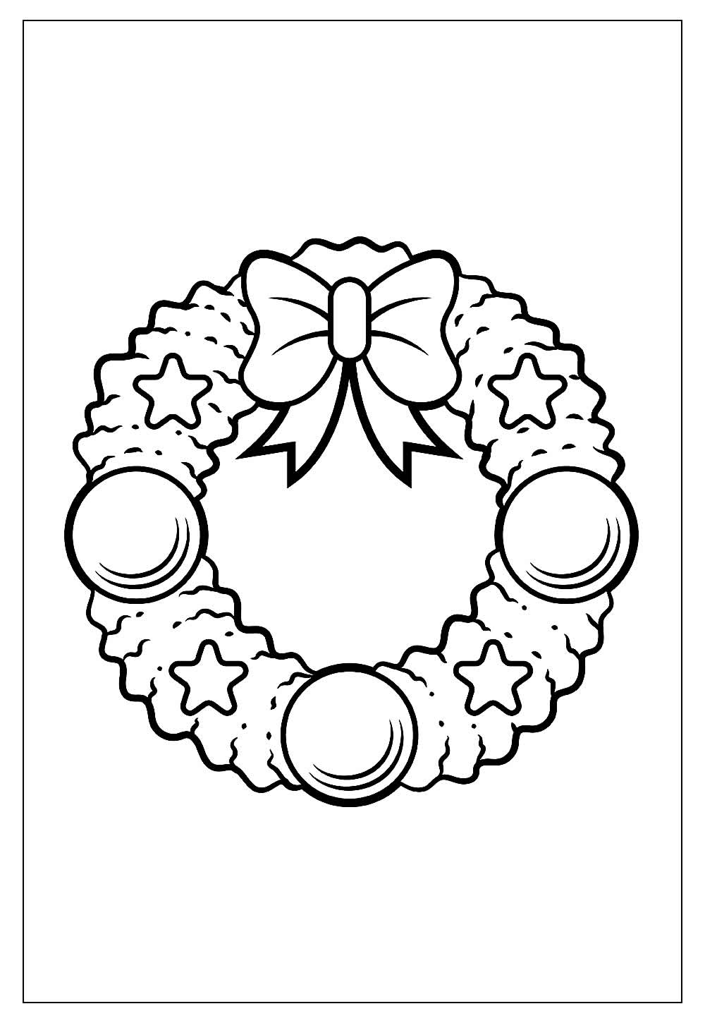 Desenhos de Natal para Pintar e Colorir - Tudo Para Colorir