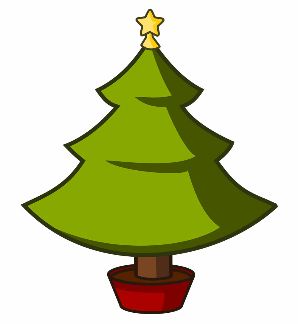 Imagem de Árvore de Natal para Imprimir