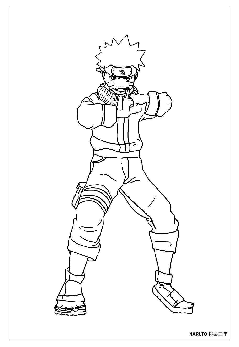 Desenho de Anime - Naruto