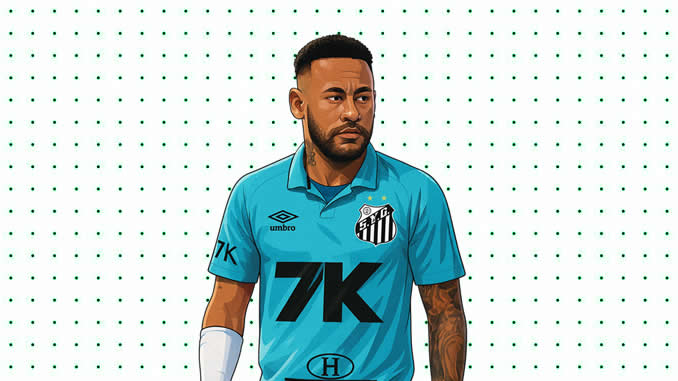 Desenhos de Neymar para colorir