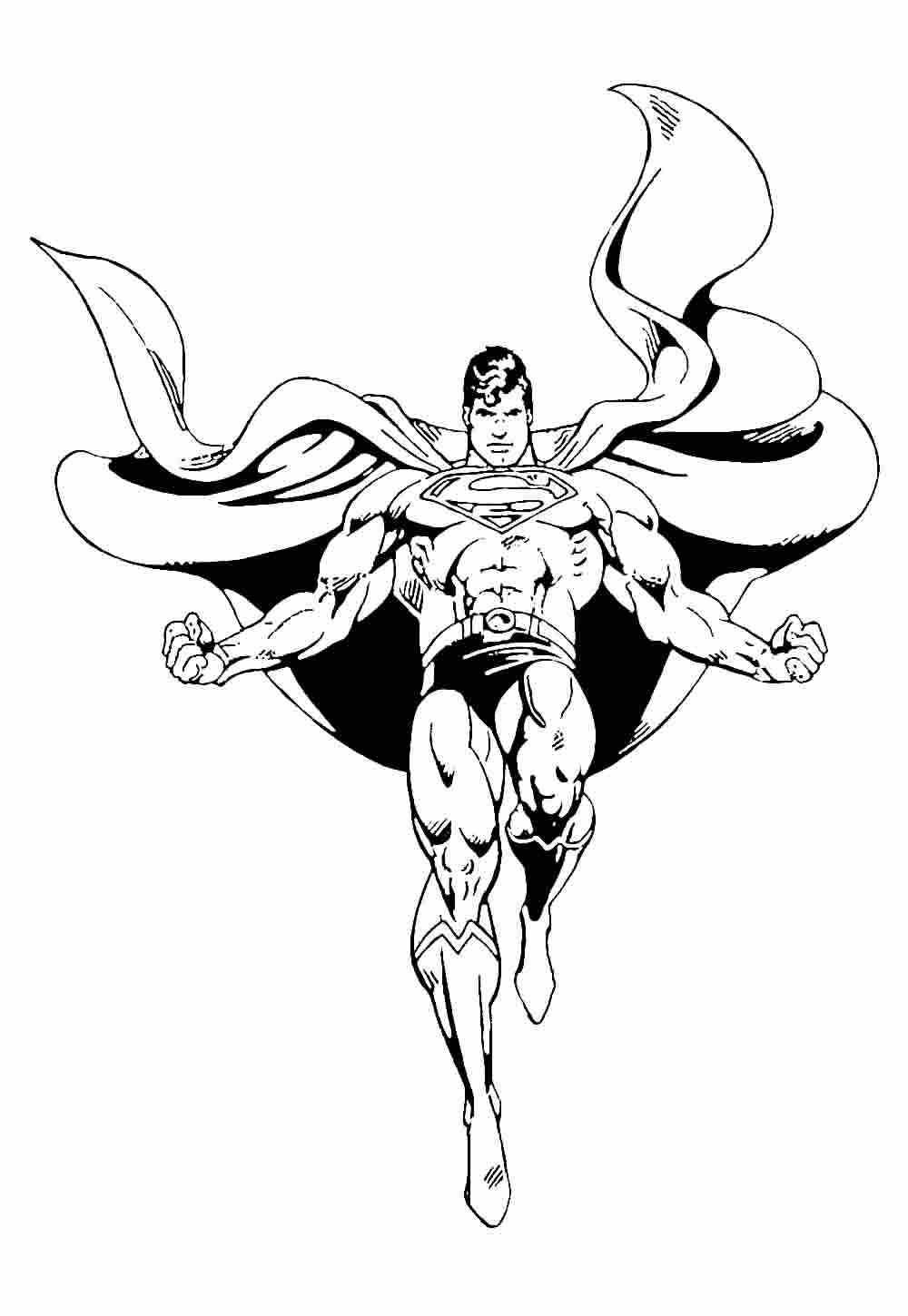 Desenhos Super-Homem Colorir