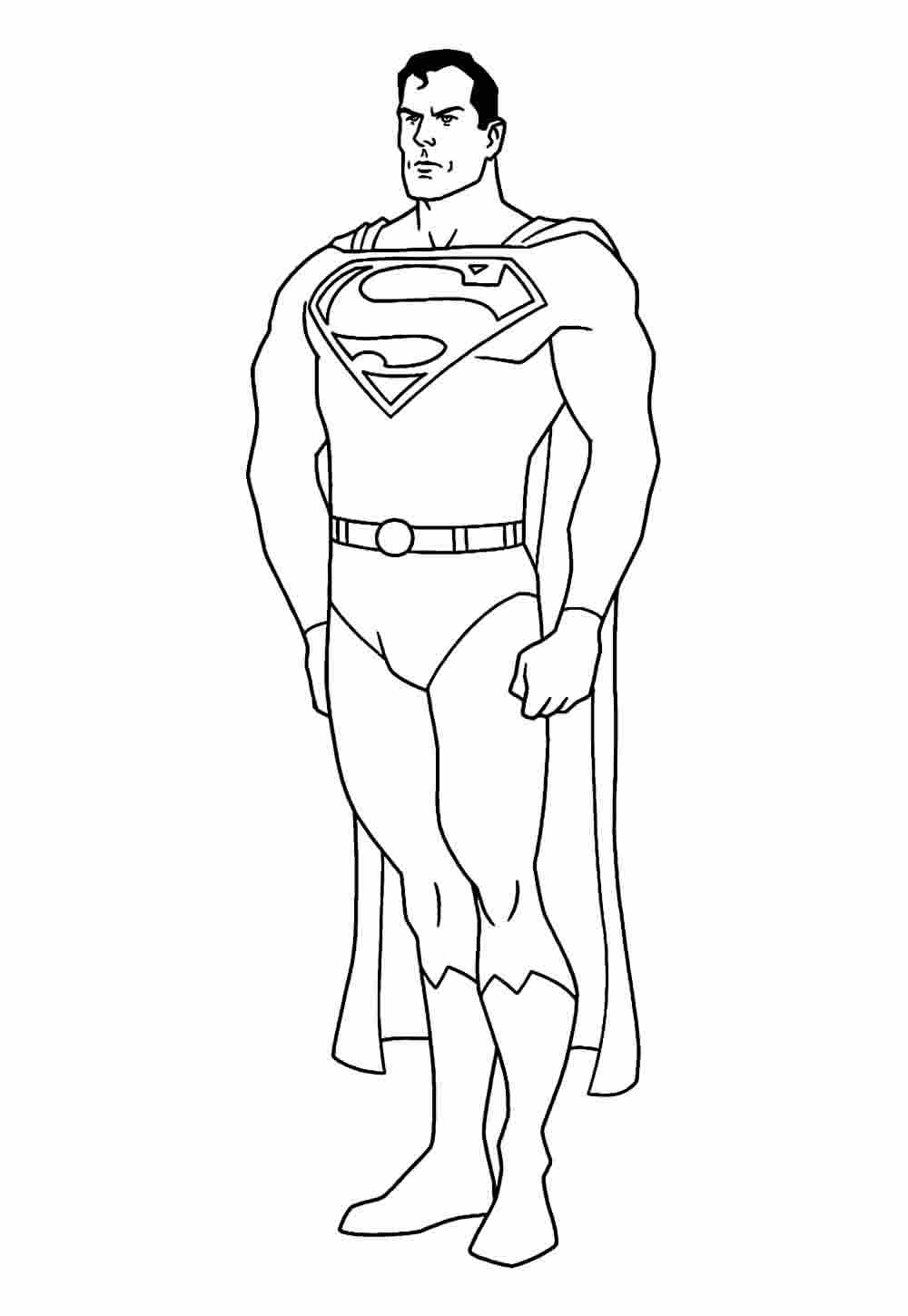 Imprimir Desenhos Super-Homem