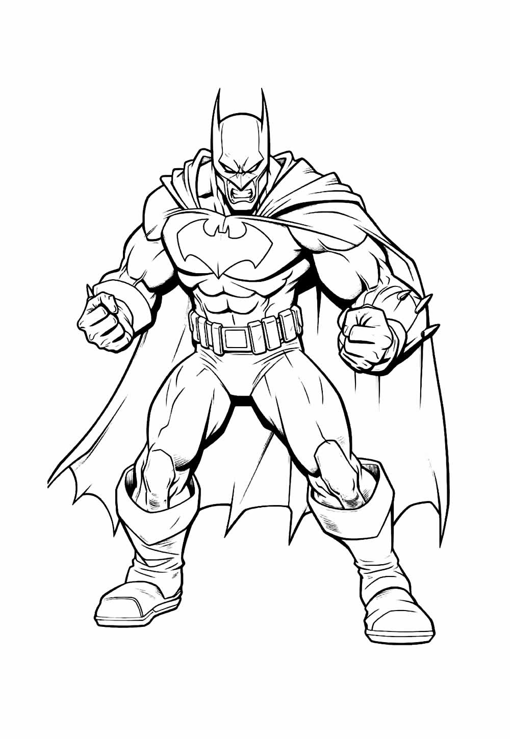 Desenho de Batman