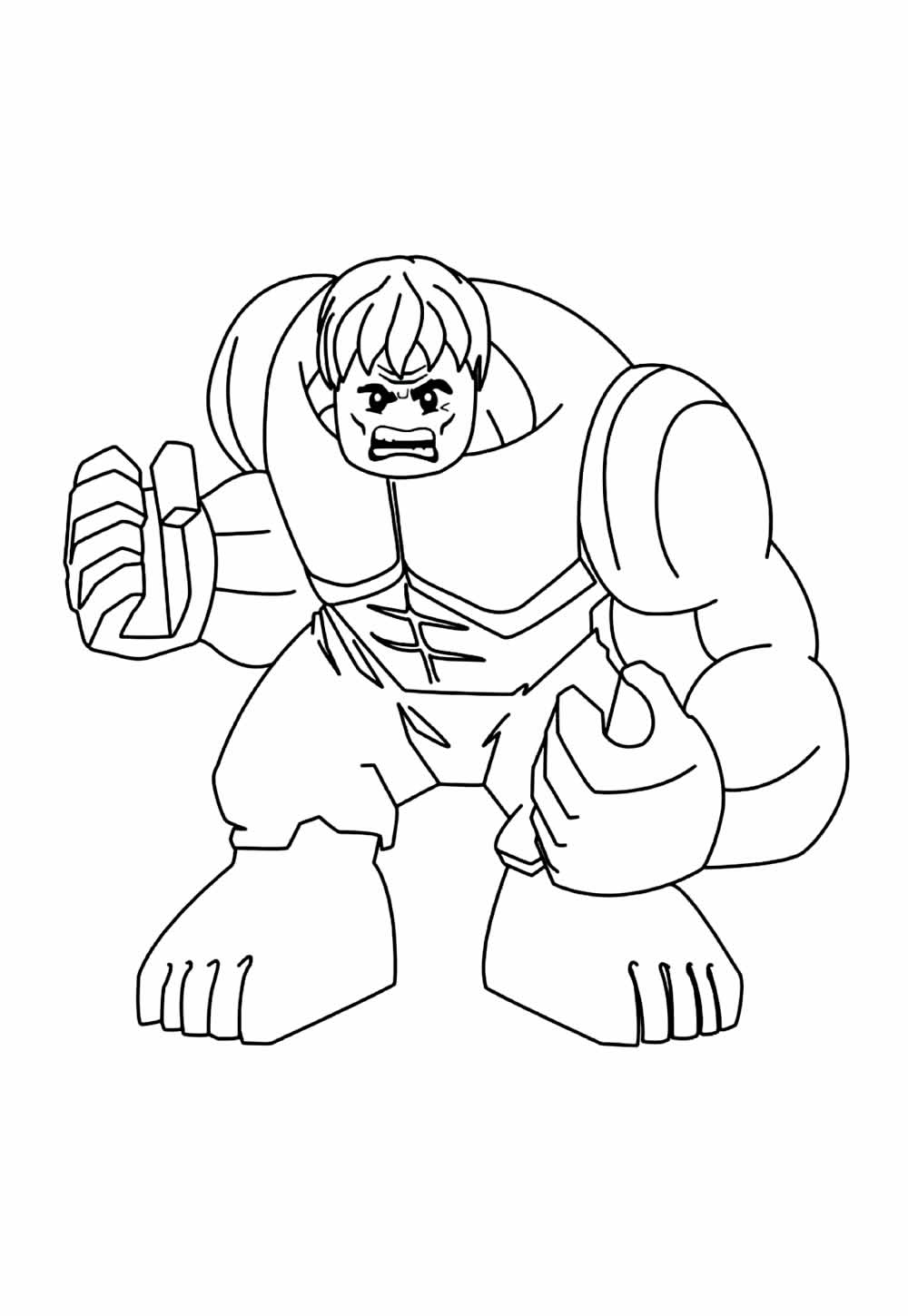 Desenho Hulk