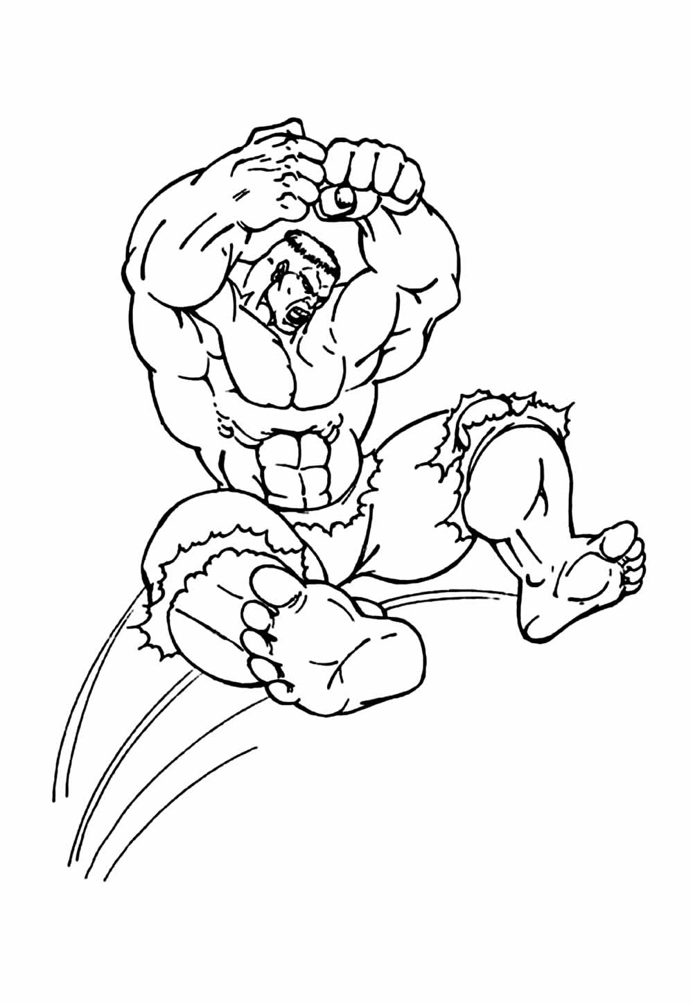 Desenho Hulk