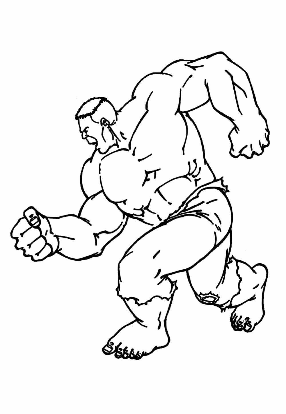 Desenho do Hulk