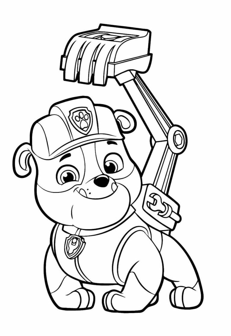 Desenhos da Patrulha Canina para Colorir e Pintar