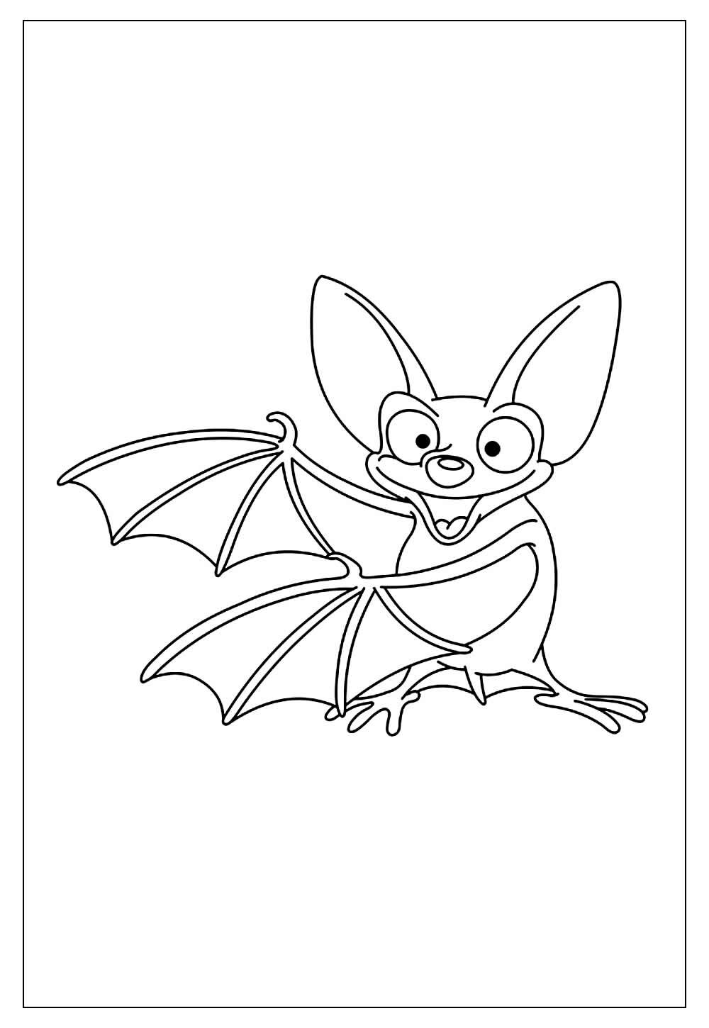 Desenhos de Morcego para colorir