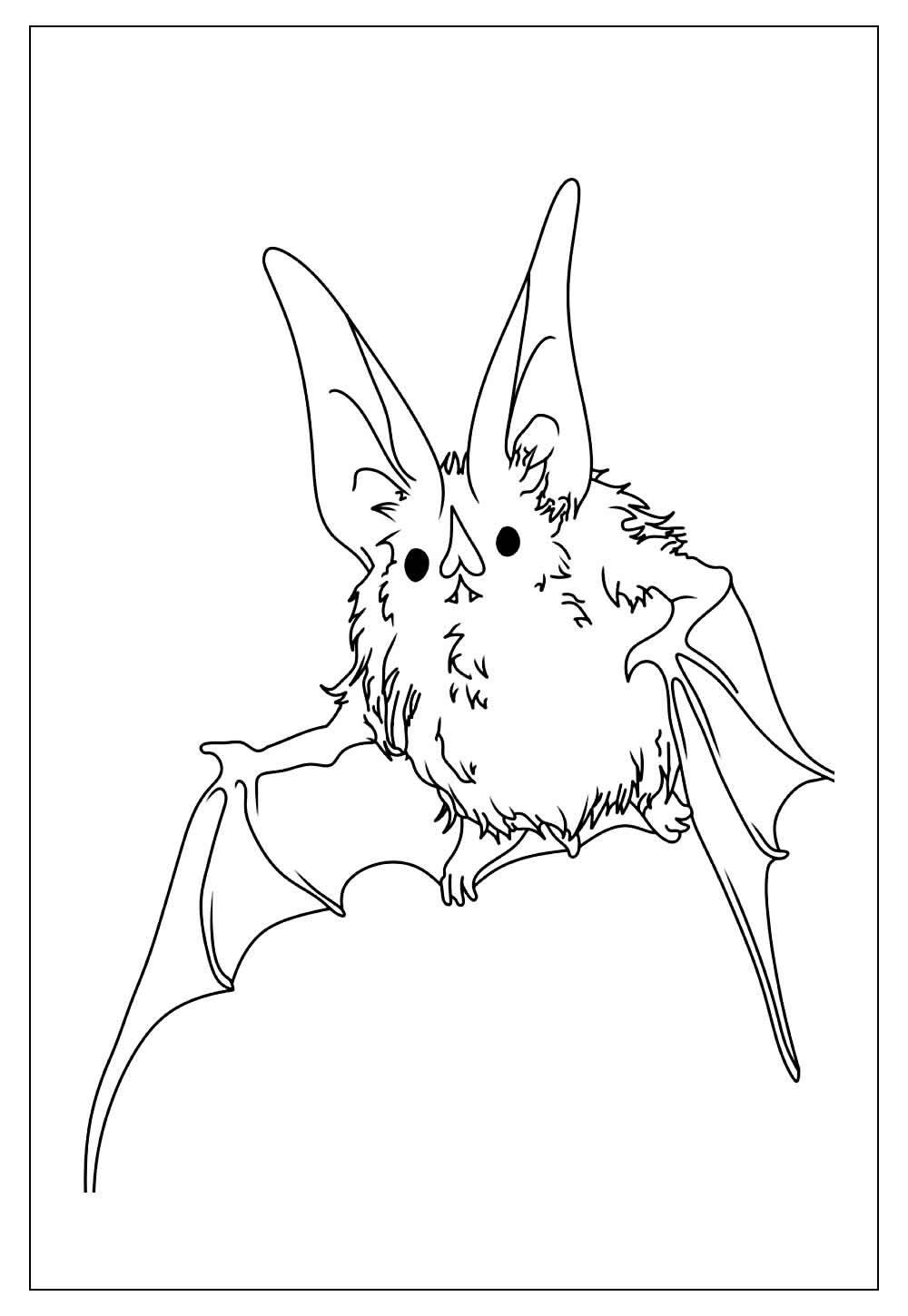Desenho de Morcego