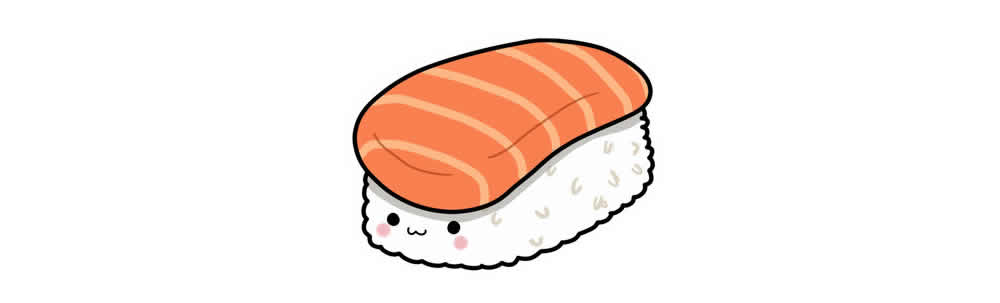 Imagem de Sushi para imprimir