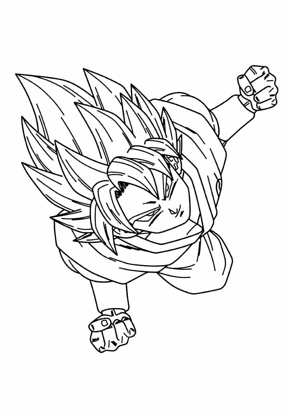 Dragon Ball Z - Desenho de Goku