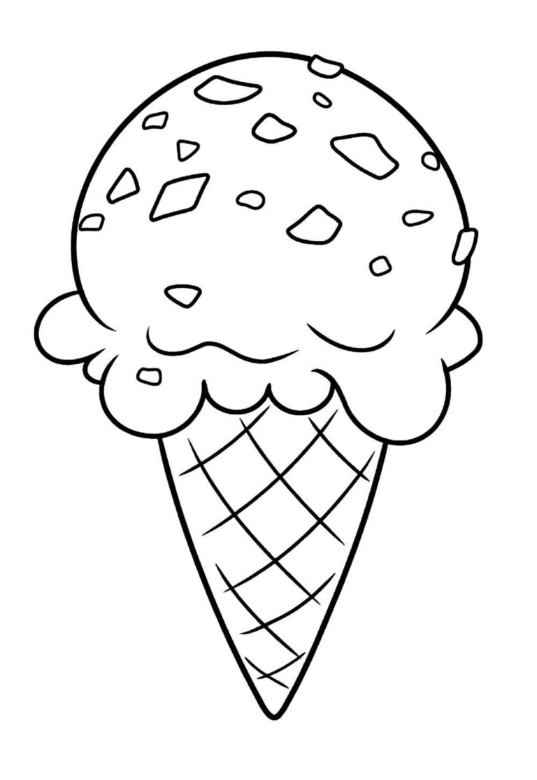 Desenhos de Sorvete para Colorir e Pintar - Tudo Para Colorir