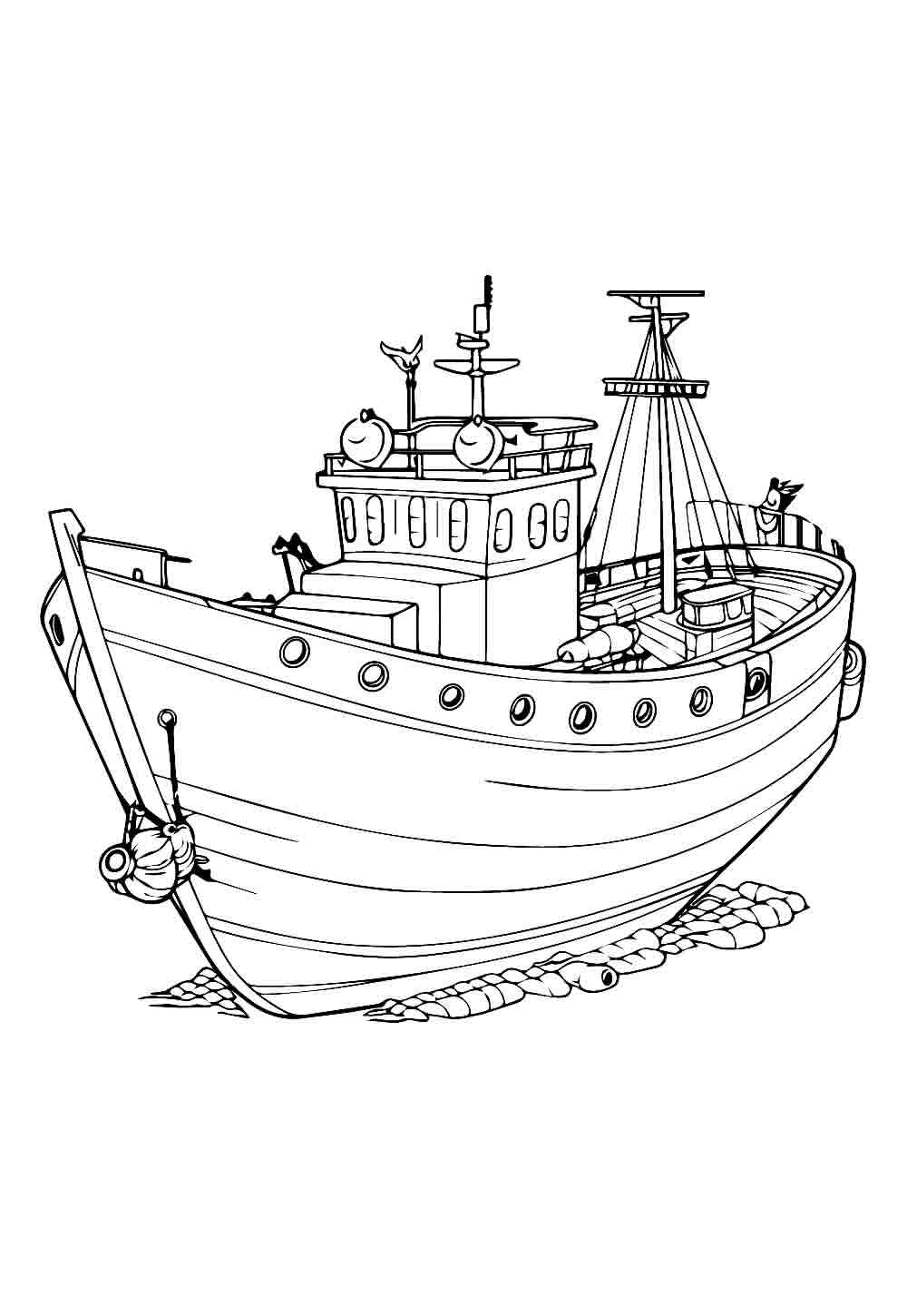 Desenho de Navio