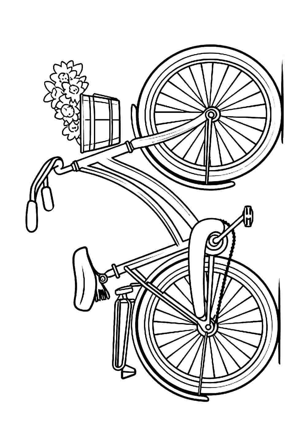 Desenhos Bicicleta Pintar