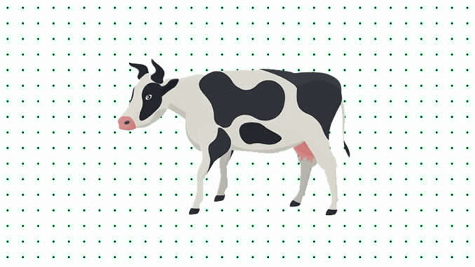 Desenhos de Vaca para Colorir