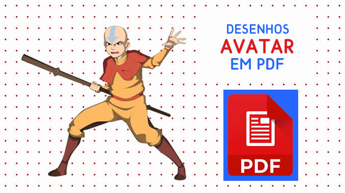 Desenhos de Avatar em PDF