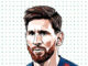 Desenhos do Messi para colorir