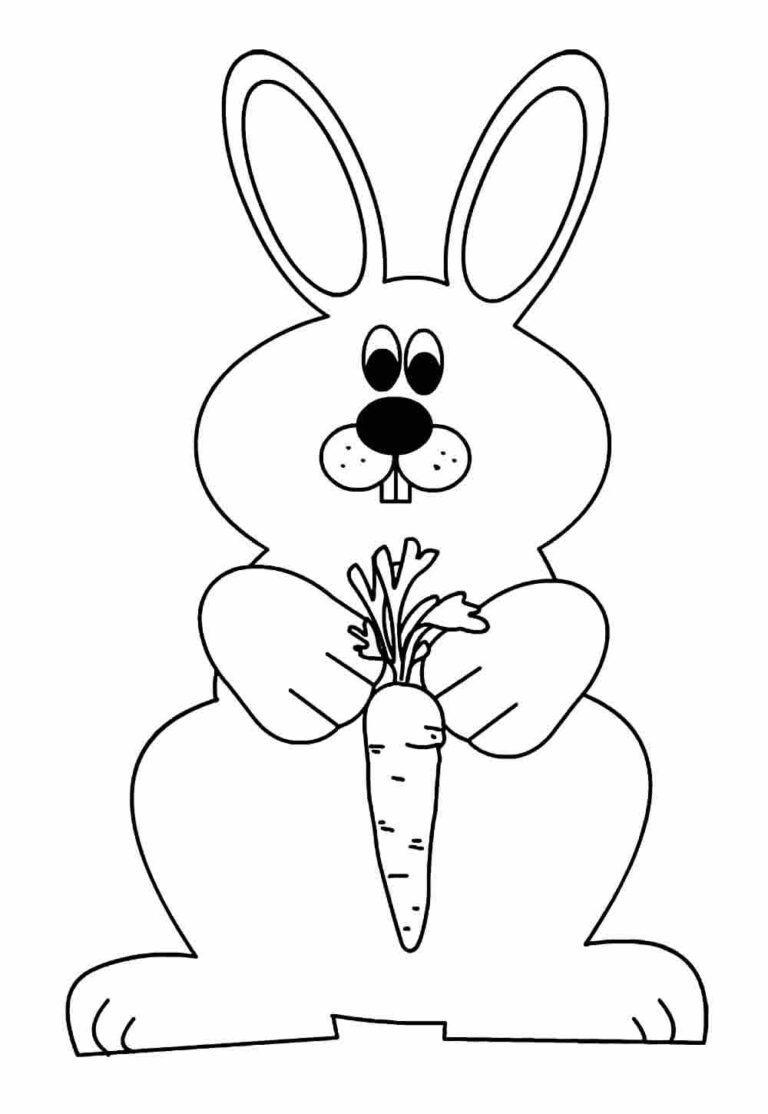 Desenhos de Páscoa para Colorir e Pintar - Tudo Para Colorir