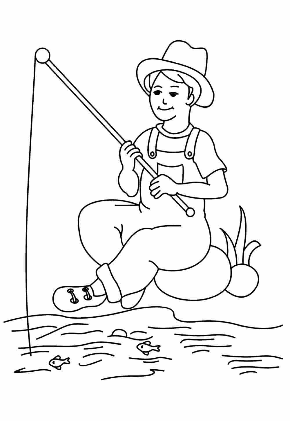 Desenhos de Pescador