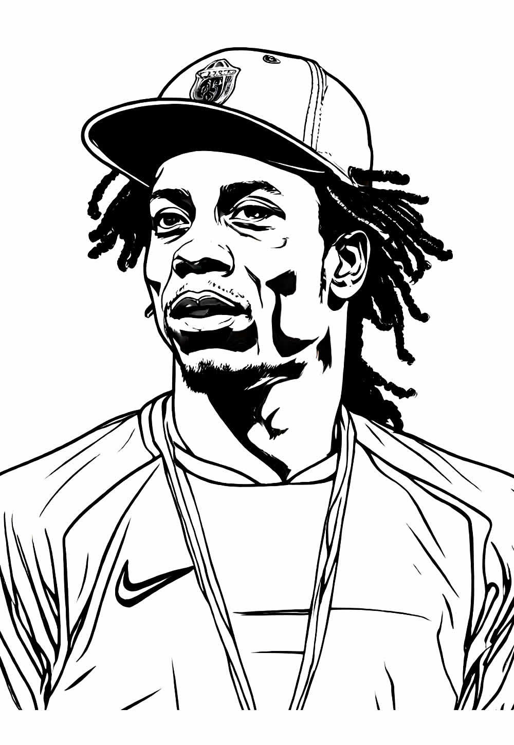 Desenhos Ronaldinho Gaúcho Pintar