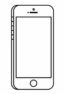 Desenhos de Celular para Colorir e Pintar - Tudo Para Colorir