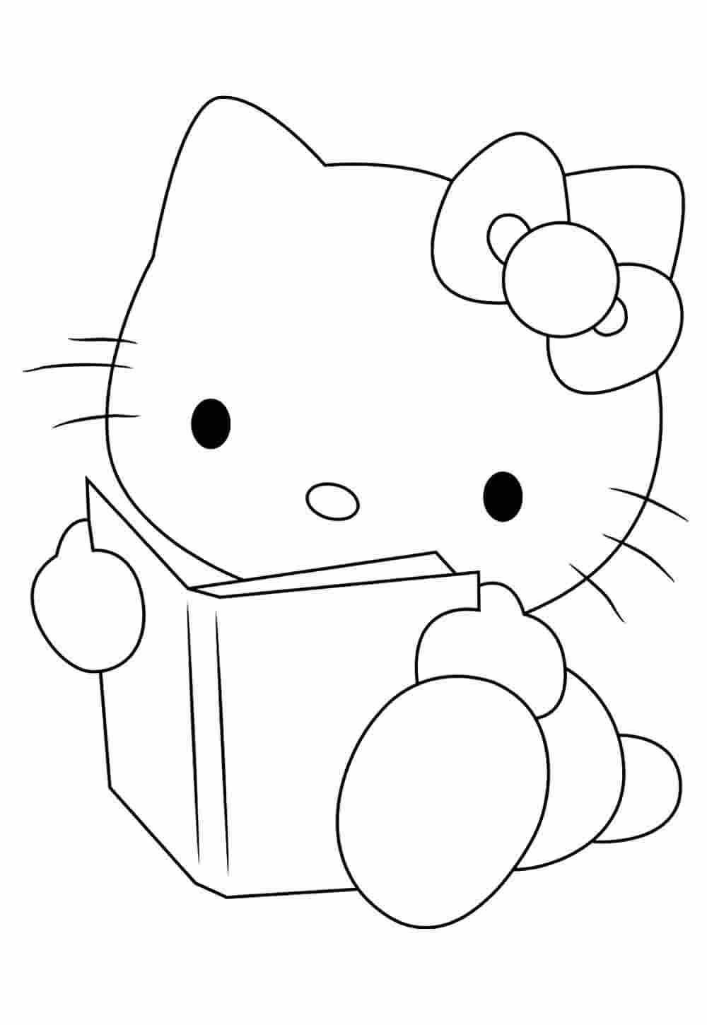 Desenho Hello Kitty Pintar