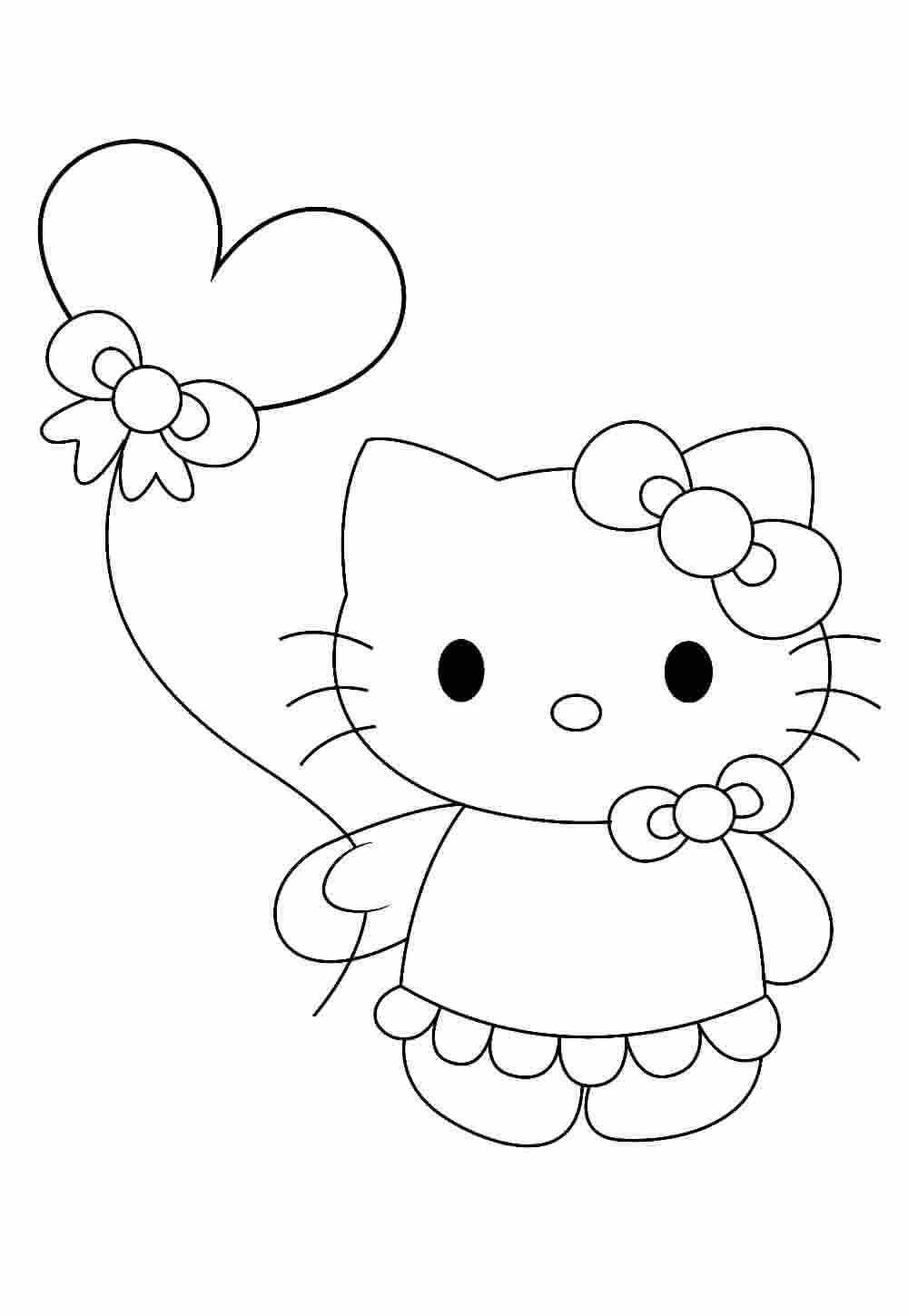 Pintar desenho Hello Kitty