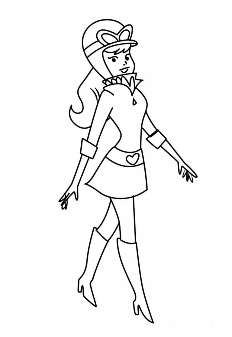 Desenhos da Penélope Charmosa para Colorir - Tudo Para Colorir