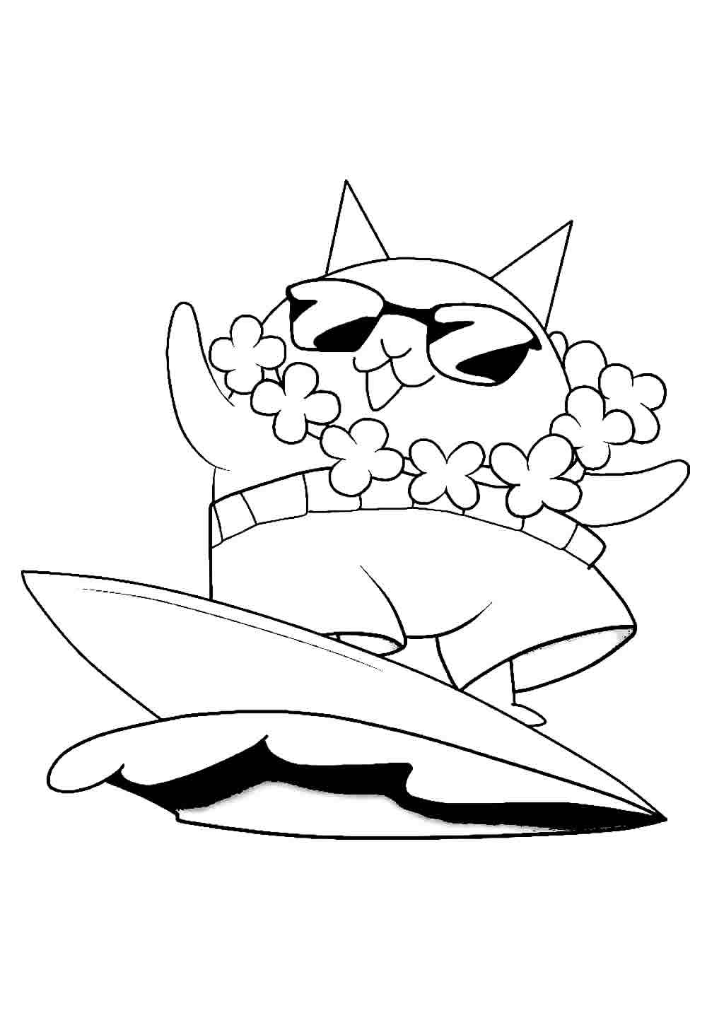 Desenho de Battle Kitty